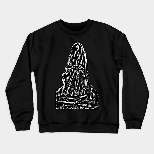 Black Aggie Crewneck Sweatshirt by ReinhardtRose